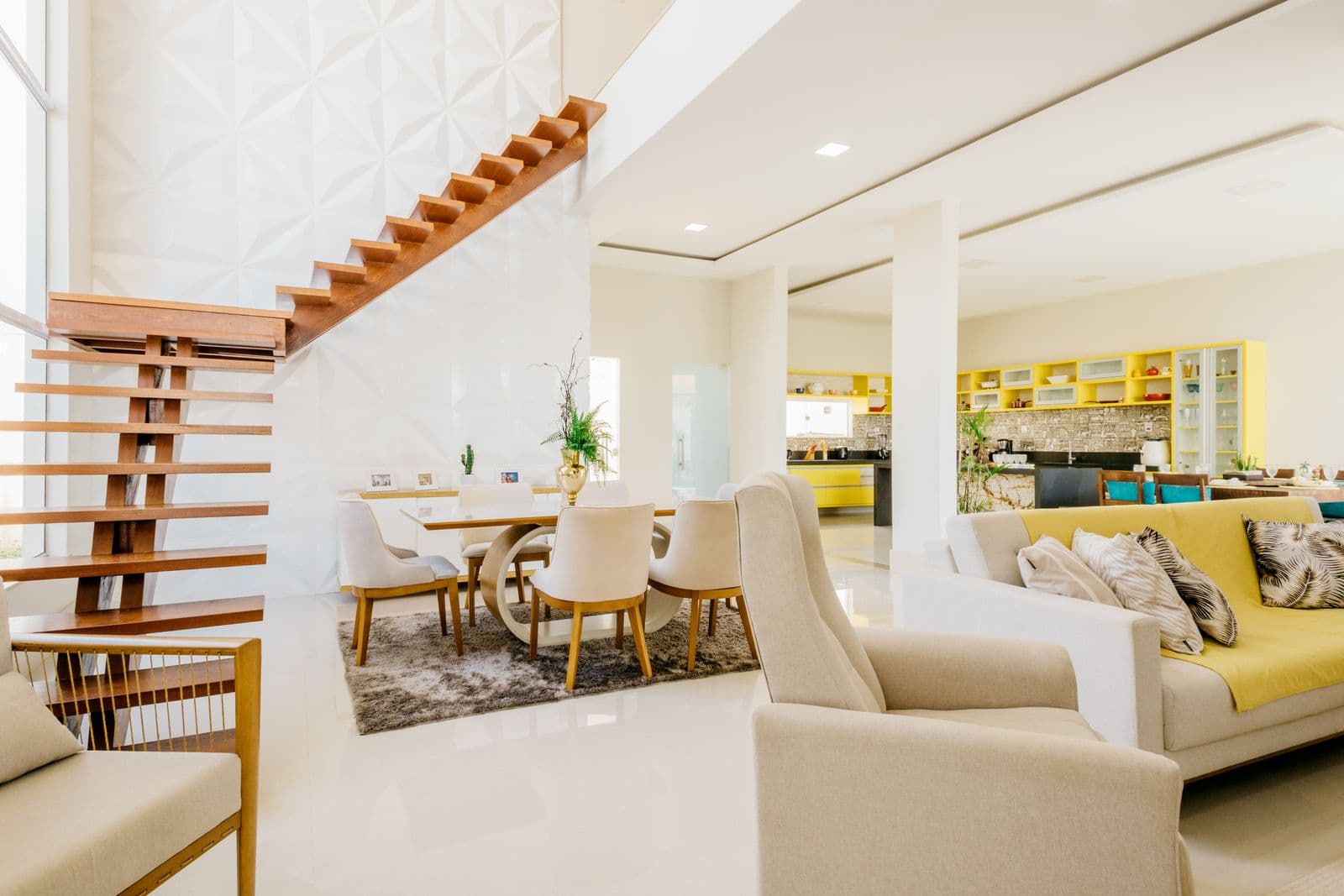 A bright, clean and tidy living space